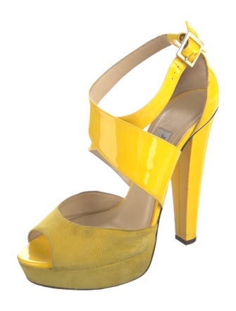 Jimmy Choo Patent Leather Sandals