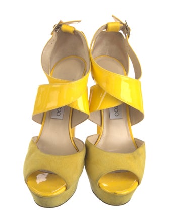 Jimmy Choo Patent Leather Sandals