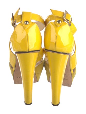 Jimmy Choo Patent Leather Sandals