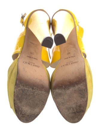 Jimmy Choo Patent Leather Sandals