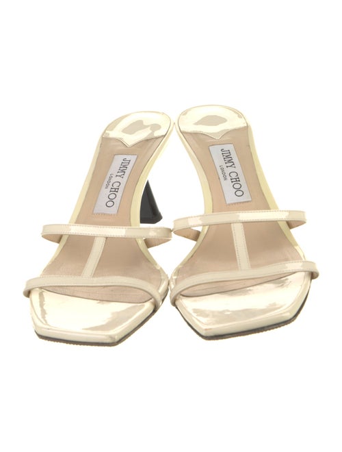 Jimmy Choo Patent Leather Slides