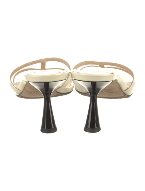 Jimmy Choo Patent Leather Slides