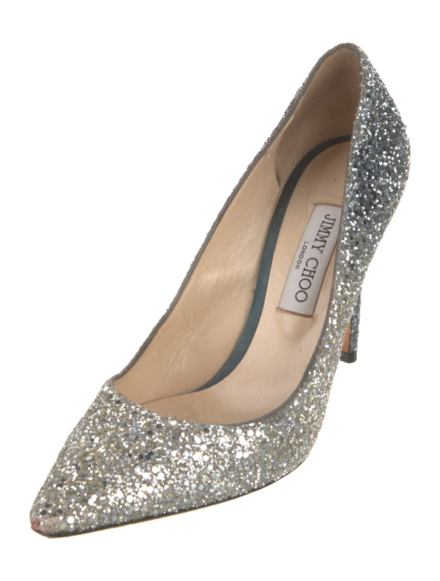 Jimmy Choo Romy Glitter Pumps