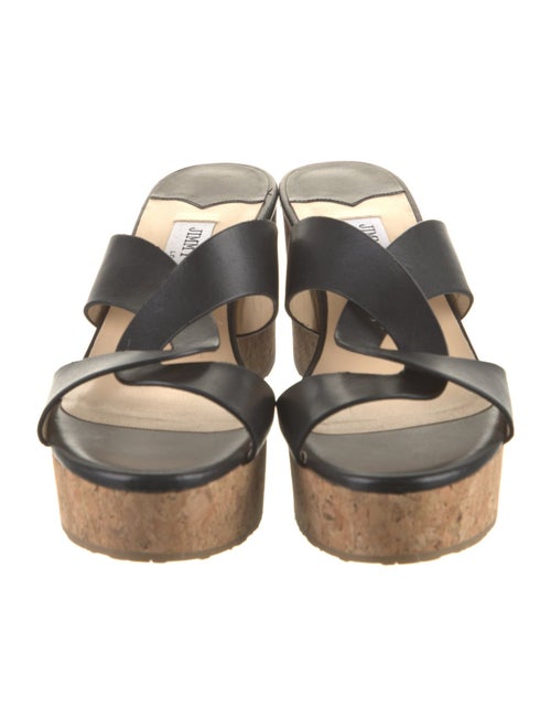 Jimmy Choo Leather Slides