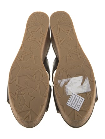 Jimmy Choo Leather Slides