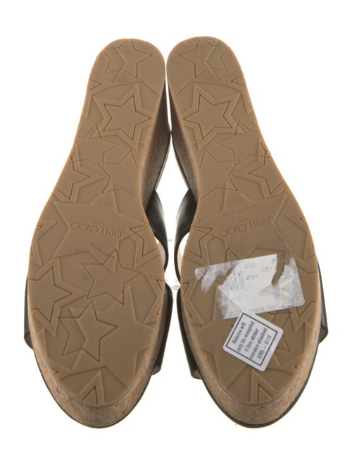 Jimmy Choo Leather Slides