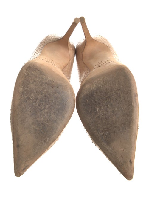 Jimmy Choo Snakeskin Animal Print Pumps