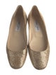Jimmy Choo Glitter Glitter Accents Flats