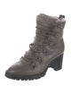 Jimmy Choo Leather Combat Boots