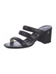 Jimmy Choo Leather Slides