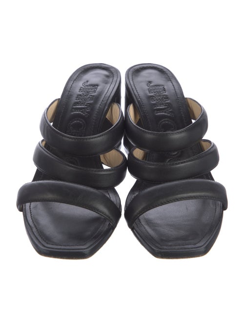 Jimmy Choo Leather Slides