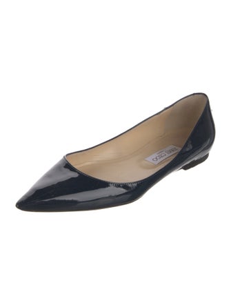 Jimmy Choo Patent Leather Flats