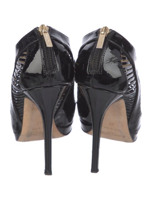 Jimmy Choo Patent Leather Studded Accents Pumps