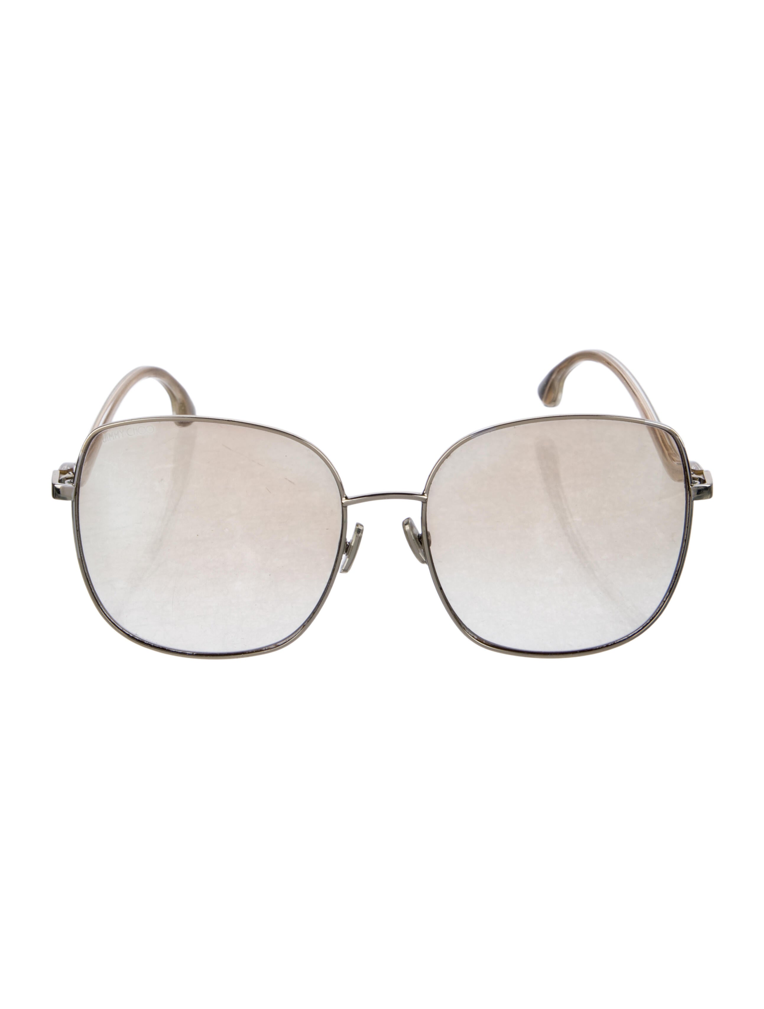 Jimmy Choo Oversize Gradient Sunglasses