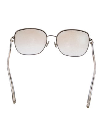 Jimmy Choo Oversize Gradient Sunglasses