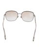 Jimmy Choo Oversize Gradient Sunglasses