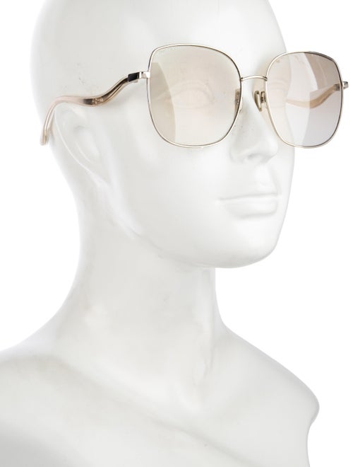 Jimmy Choo Oversize Gradient Sunglasses