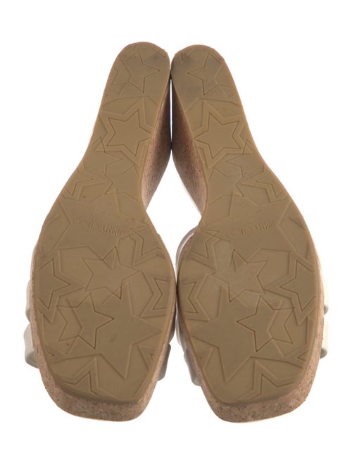 Jimmy Choo Leather Slides