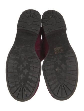 Jimmy Choo Suede Moto Boots