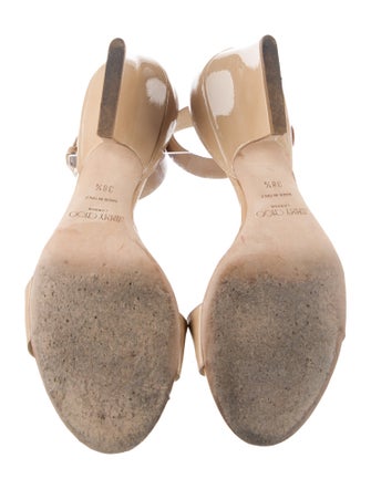 Jimmy Choo Patent Leather Sandals