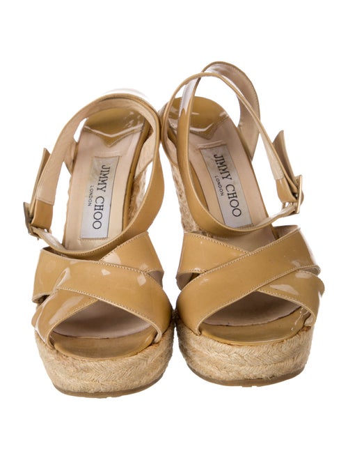 Jimmy Choo Patent Leather Espadrilles