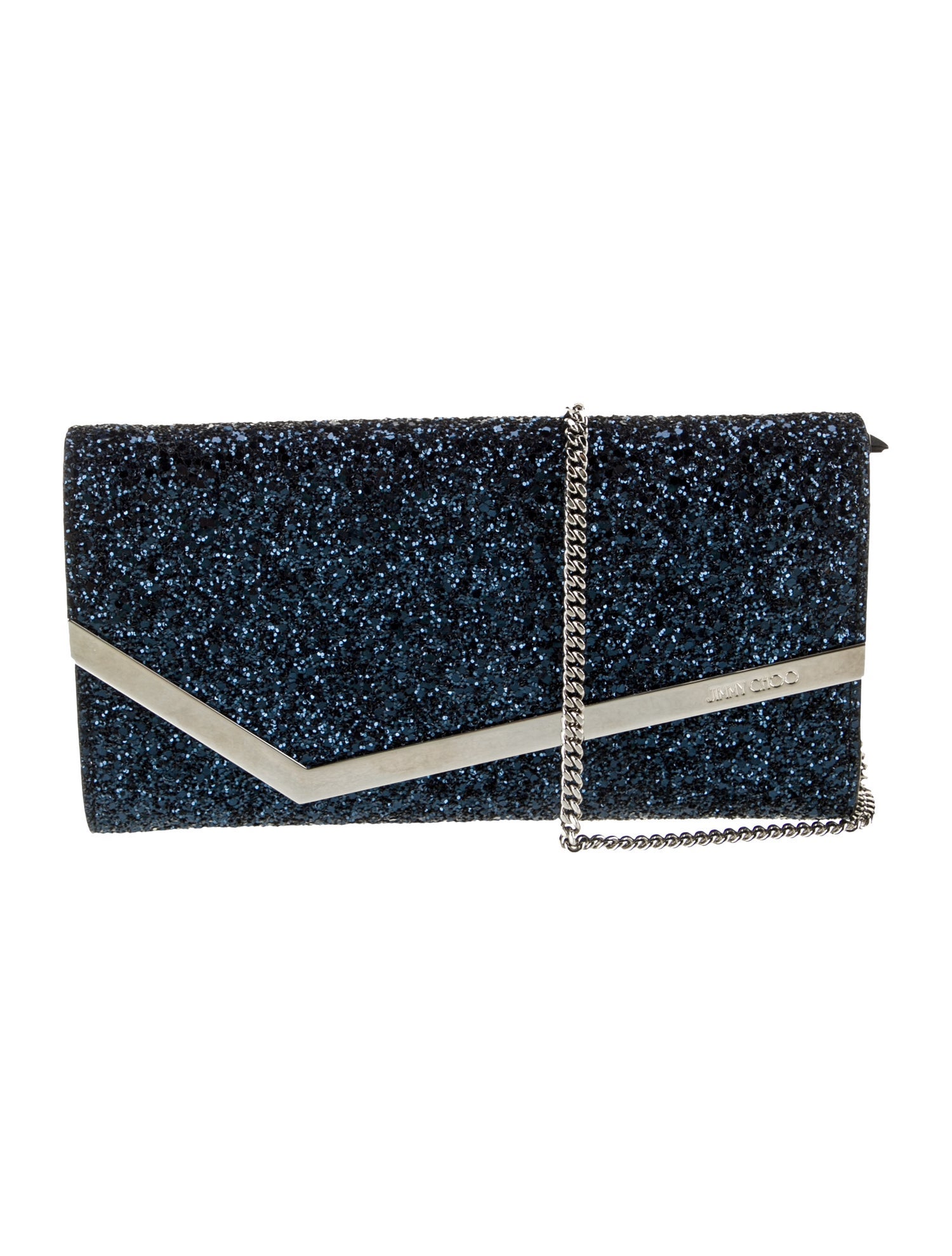 Jimmy Choo Glitter Clutch