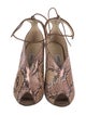 Jimmy Choo Snakeskin Animal Print Pumps