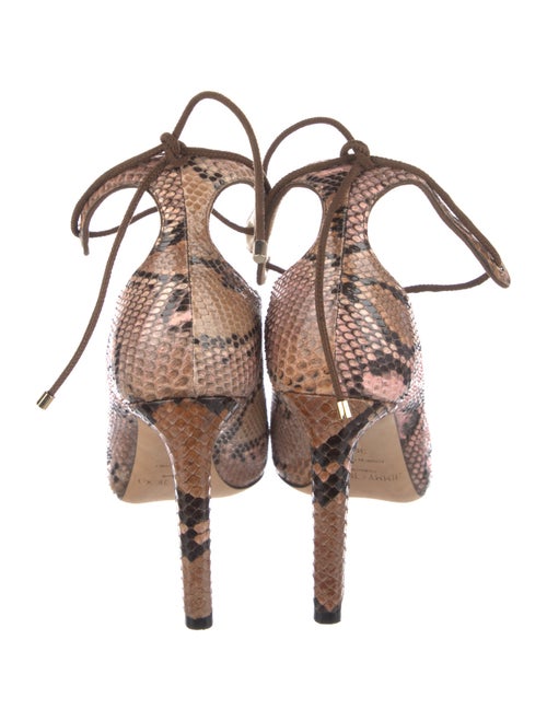 Jimmy Choo Snakeskin Animal Print Pumps