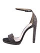 Jimmy Choo Glitter Glitter Accents Sandals