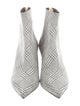 Jimmy Choo Kix Plaid Print Sock Boots
