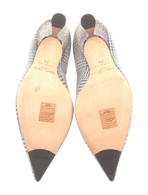 Jimmy Choo Kix Plaid Print Sock Boots