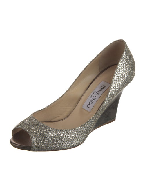 Jimmy Choo Baxen Glitter Pumps