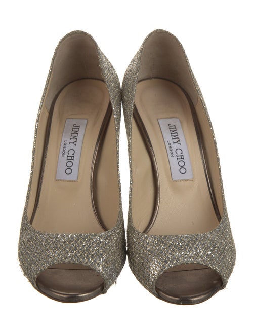 Jimmy Choo Baxen Glitter Pumps