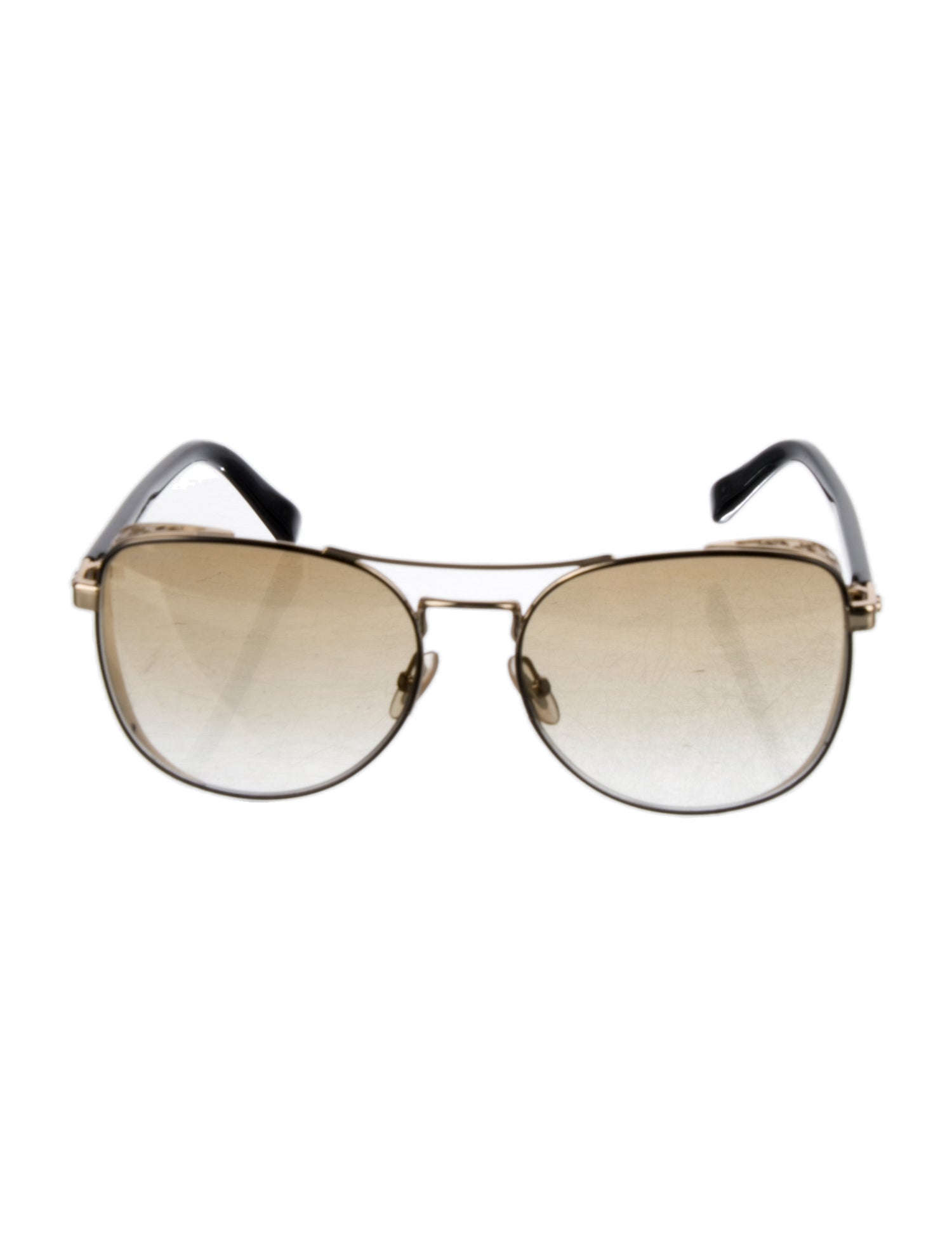 Jimmy Choo Aviator Gradient Sunglasses