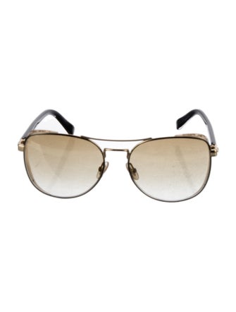 Jimmy Choo Aviator Gradient Sunglasses