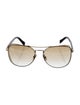 Jimmy Choo Aviator Gradient Sunglasses