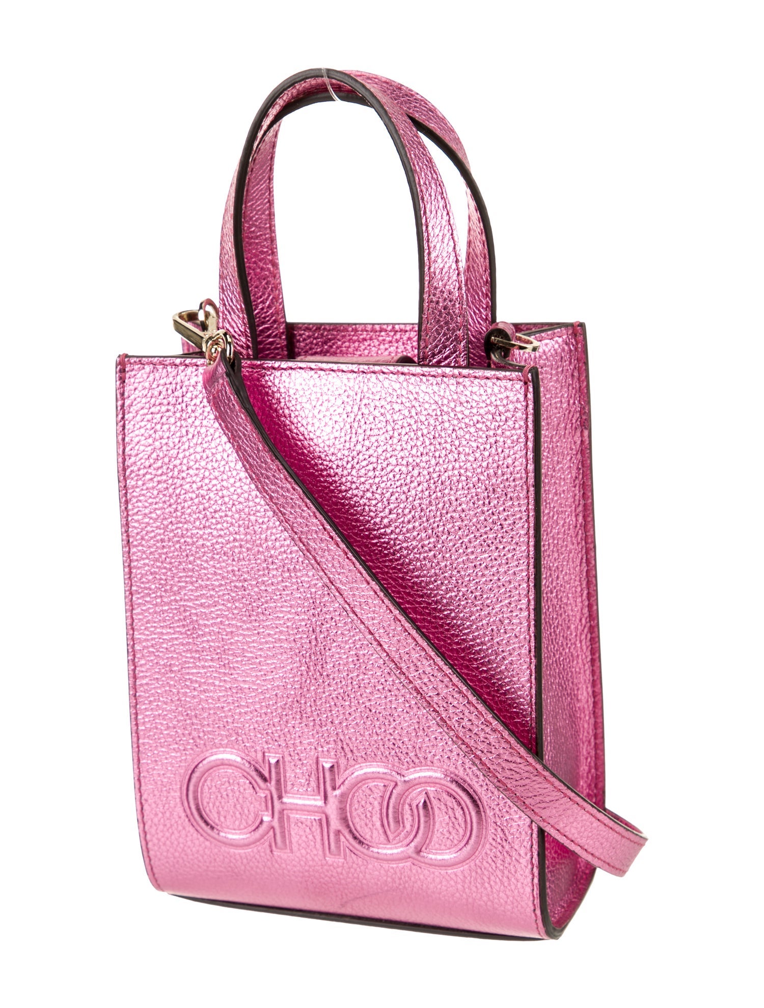 Jimmy Choo Leather Bucket Bag