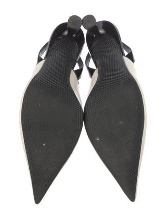 Jimmy Choo Maryanne Leather Slingback Pumps