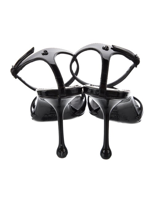 Jimmy Choo Ixia Leather Gladiator Sandals