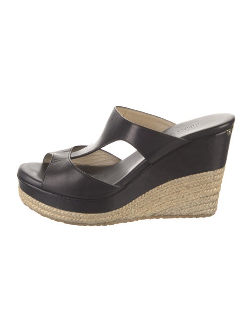 Jimmy Choo Leather Espadrilles
