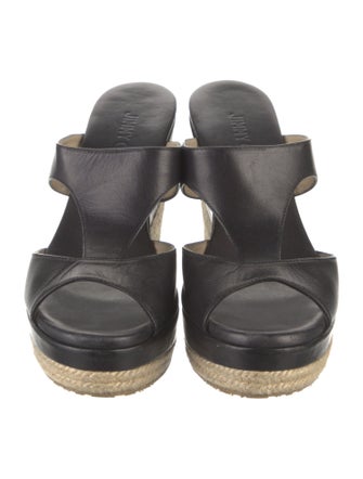 Jimmy Choo Leather Espadrilles