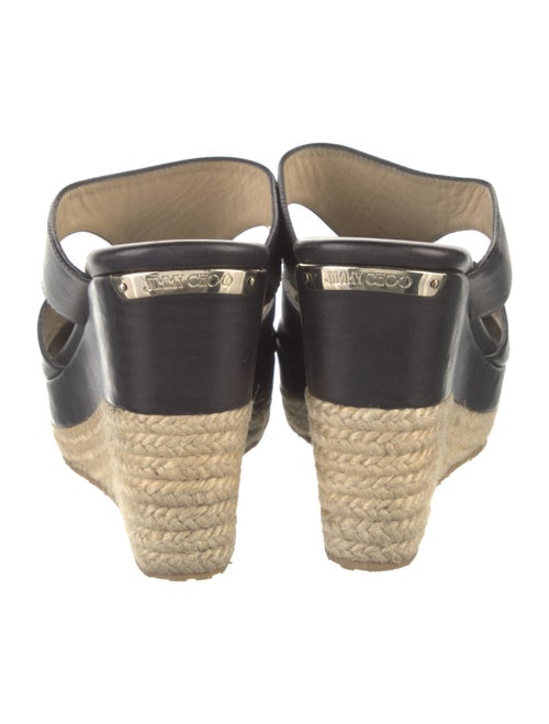 Jimmy Choo Leather Espadrilles