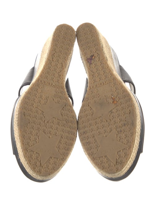 Jimmy Choo Leather Espadrilles