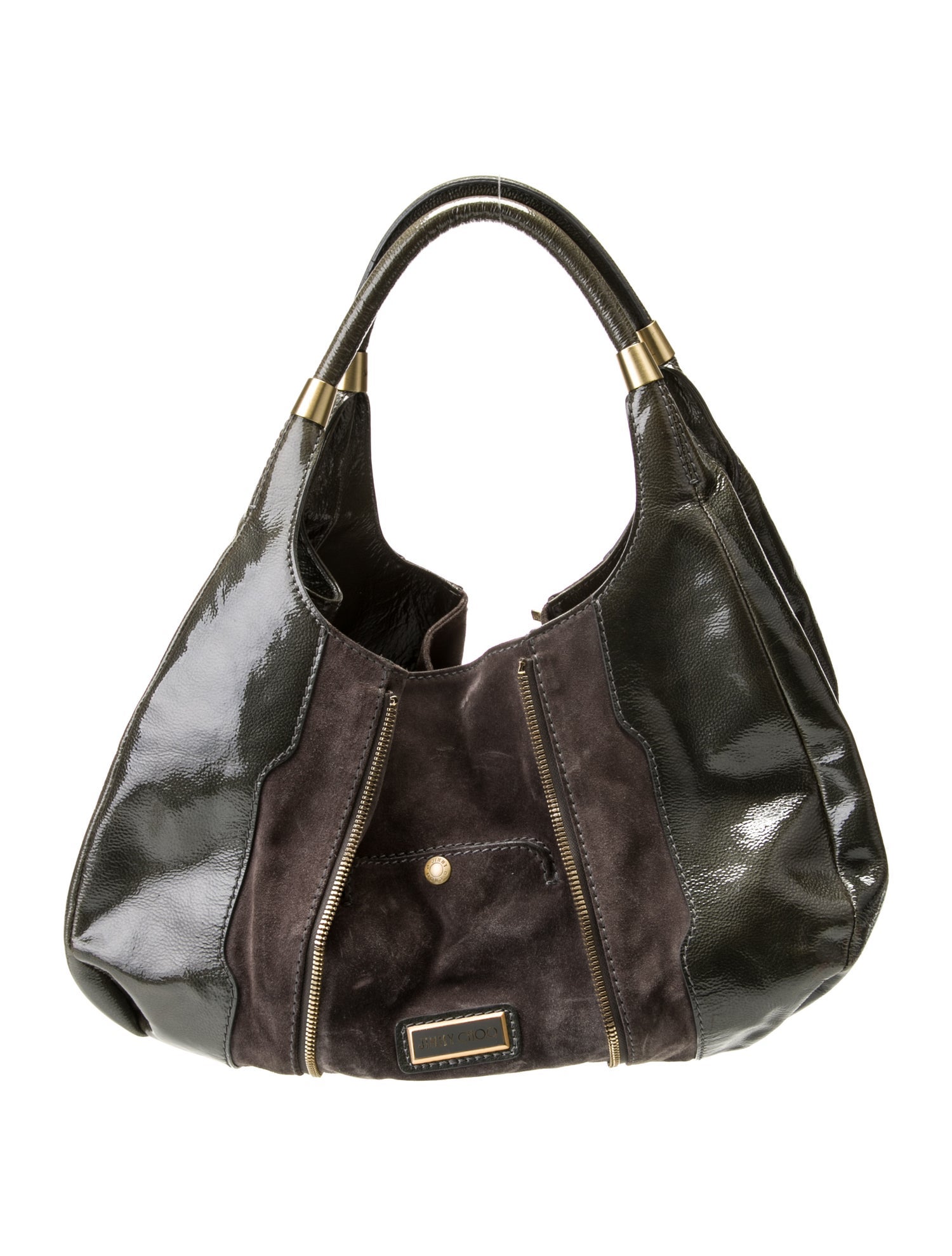 Jimmy Choo Patent Leather Hobo