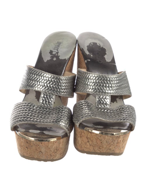 Jimmy Choo Leather Slides