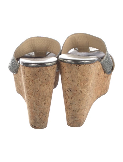 Jimmy Choo Leather Slides