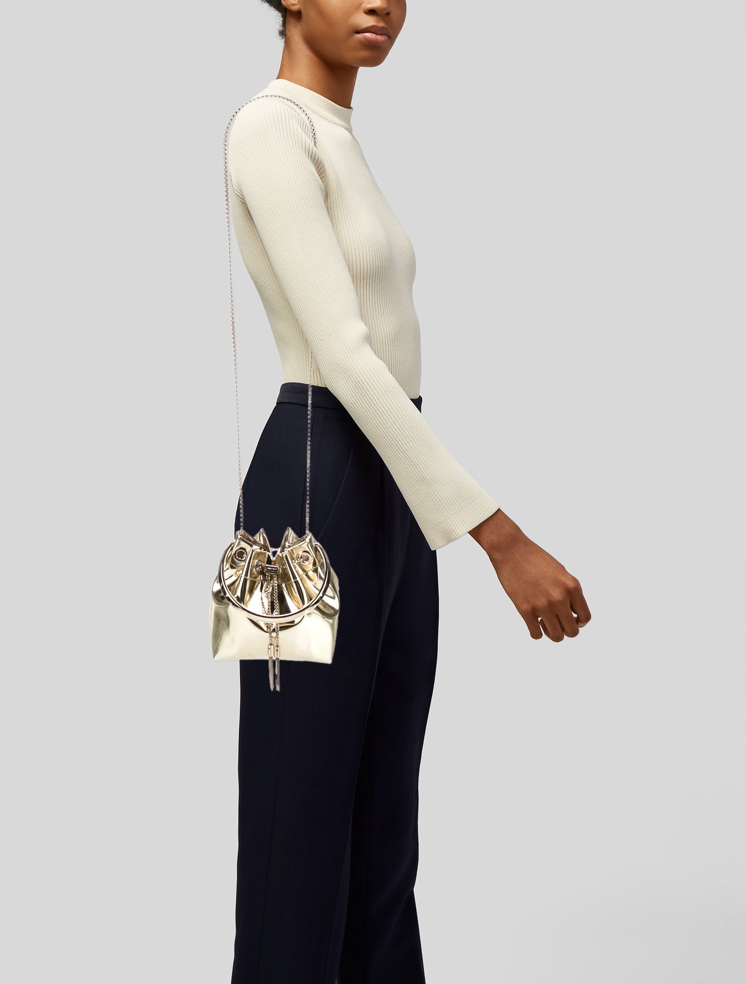 Jimmy Choo Patent Leather Bon Bon