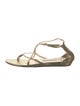 Jimmy Choo Leather T-Strap Sandals