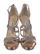 Jimmy Choo Patent Leather Patterned Sandals