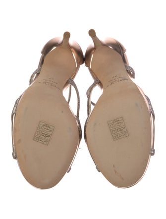 Jimmy Choo Patent Leather Patterned Sandals